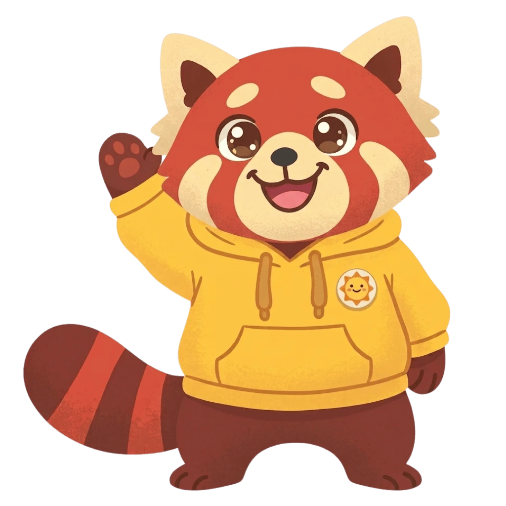 tami mascot standing